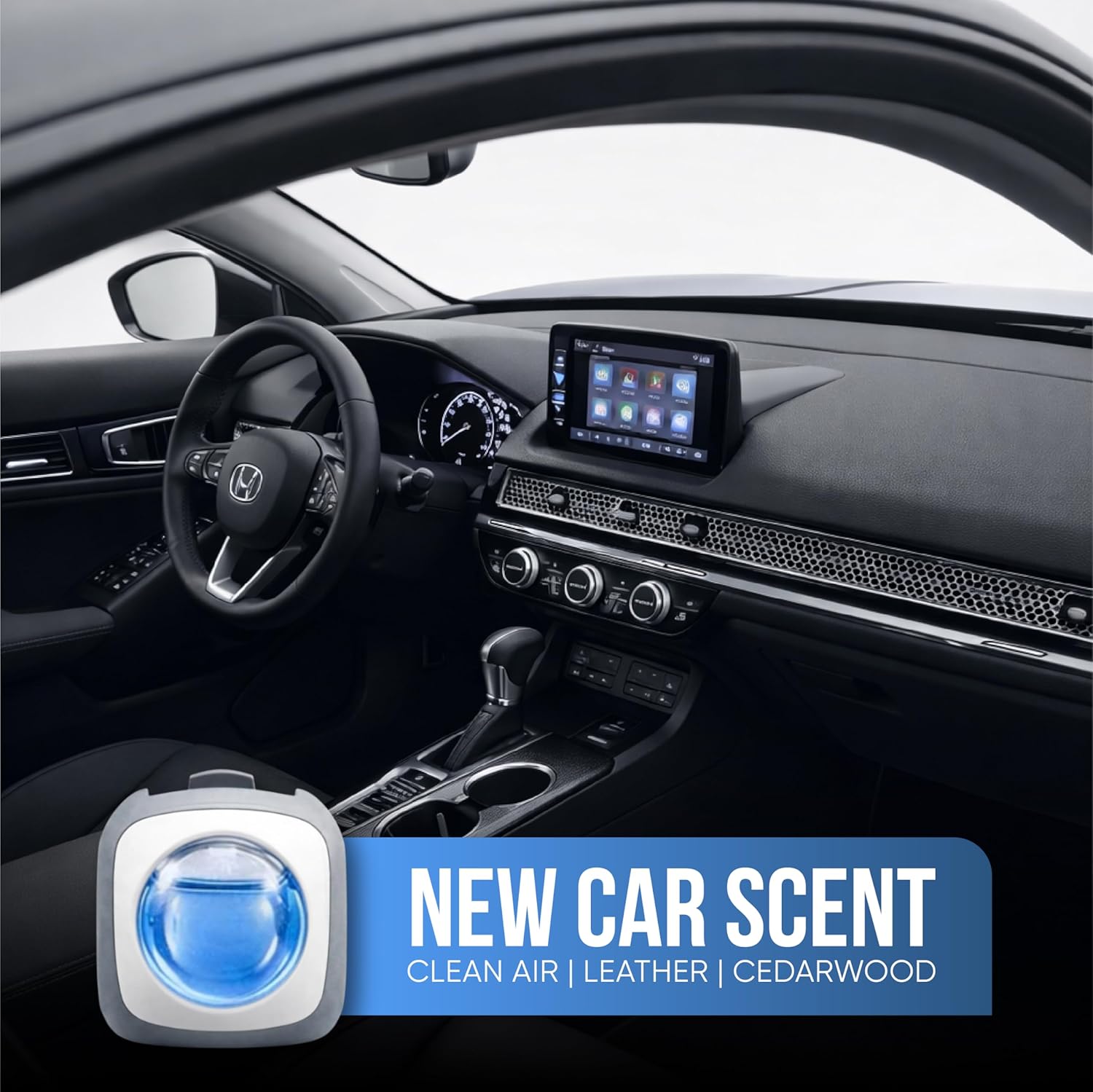 Air Jungles New Car Scent Car Air Freshener Vent Clip